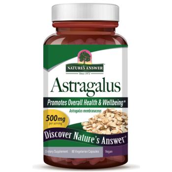 Nature's Answer Astragalus, gyökérkivonat, 500 mg, 60 kapszula kép