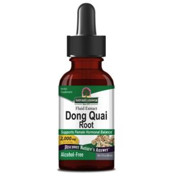 Nature's Answer Dong Quai Root Fluid kivonat, kínai angyalgyökér, kivonat, 2000 mg, 30 ml kép