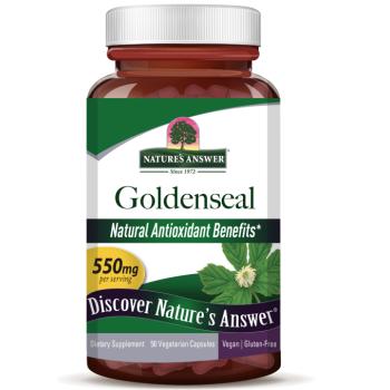 Nature's Answer Goldenseal, 550 mg, 50 Növényi kapszula