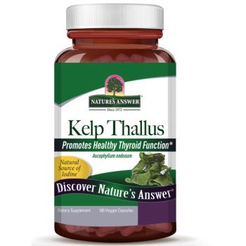 Nature's Answer Kelp Tallus, 100 db növényi kapszula kép