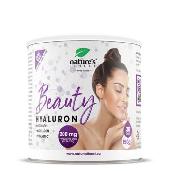 Nature's Finest Beauty Hyaluron | kollagén peptidek + hialuronsav a bőr hidratálásáért | hialuronsavas ital a bőrért | C-vitamin a kollagénképződéshez kép