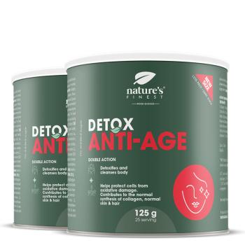 Nature's Finest Detox Anti-Age | kollagén, chlorella, máriatövis és articsóka | beauty‑detox ital C‑vitaminnal, cinkkel és biotinnal kép