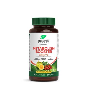 Nature's Finest Metabolism Booster Extreme | étvágycsökkentés és anyagcsere-támogatás | niacin, cink, B6-vitamin kép