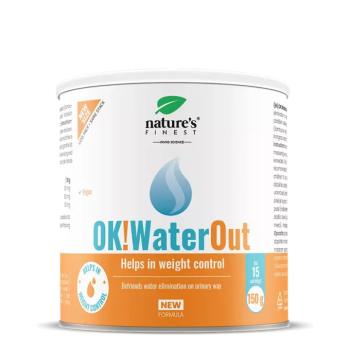 Nature's Finest OK!WaterOut | napi vízháztartás és puffadás támogatás | segítség duzzadtságra, nehéz lábakra és detox kényelemre | csalán és bodza kép