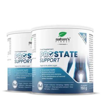 Nature’s Finest Prostate Support | férfi prosztata‑ és húgyúti támogatás | saw palmetto, ginzeng, csalán + C‑vitamin a vitalitásért kép