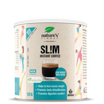 Nature's Finest Slim Coffee | Neopuntia indián füge + guarana + articsóka | Arabica slim kávé étvágykontrollhoz és mindennapi könnyedséghez kép