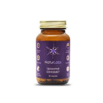 NaturLabs - Liposzomális D3-vitamin + K2, 30 kapszula kép