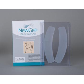NEW GEL+ Átlátszó hasi tapasz, 2 darab kép