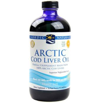 Nordic Naturals Arctic Tőkehal májolaj - narancs, 473 ml