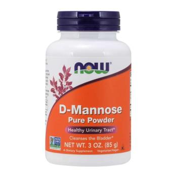 NOW D-mannóz, 85 g, tiszta por kép