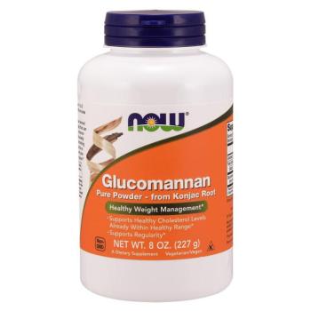 NOW Glükomannán konjac gyökérből, por, 227 g kép