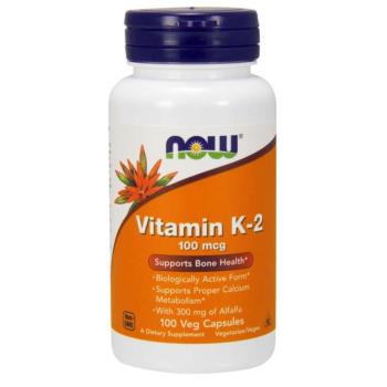 NOW K2-vitamin MK-4 formájában, 100 ug, 100 növényes kapszula kép