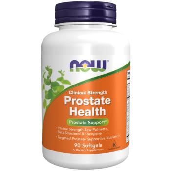 NOW Prostate Health Clinical Strength, 90 db lágyzselé kapszula kép