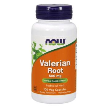 NOW Valerian Root, 500 mg, 100 gyógynövényes kapszula kép