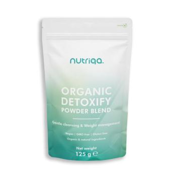 Nutriqa Bio Detoxify! superfood por keverék – 125 g kép