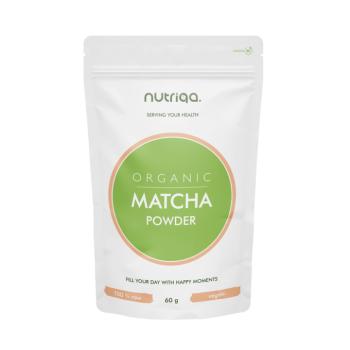 Nutriqa Bio matcha por – 60 g kép