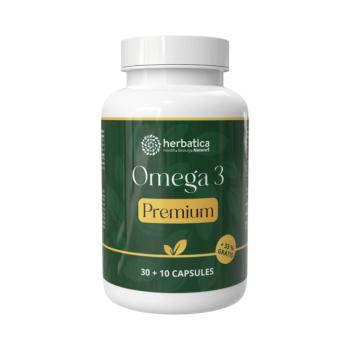Omega 3 Premium – 40 kapszula – Herbatica kép