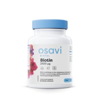 Osavi Biotin, 2500 mcg, 60 Növényi kapszula kép