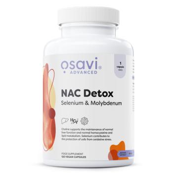 Osavi NAC Detox, Szelén és Molibdén, 60 kapszula kép