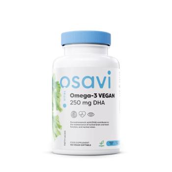 Osavi Omega-3 VEGAN, 250 mg DHA, 120 növényi kapszula kép