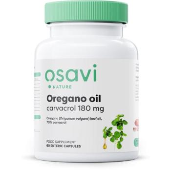 Osavi Oregano Oil Carvacrol, oregánó olaj, 180 mg, 60 db bélben oldódó lágyzselé kapszula kép