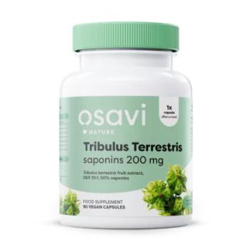 Osavi Tribulus Terrestris szaponinok, Tribulus Terrestris szaponinok, 200 mg, 120 növényi kapszula kép