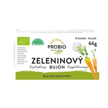 PROBIO - Zöldségleves, kocka 6 x 0,5 l, BIO, 66 g kép