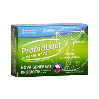 ProbioLact forte N°12, Probiotikumok prebiotikumokkal, 30 kapszula kép