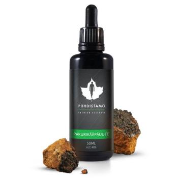 Puhdistamo - Chaga kivonat, 50ml (Pakäkääpäuute) kép