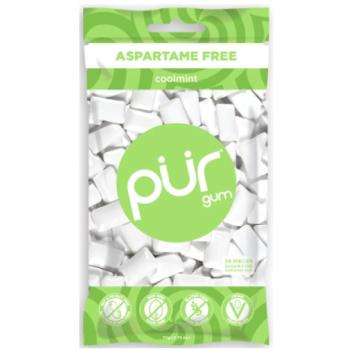 PÜR természetes rágógumi aszpartám nélkül, Coolmint, 55db kép