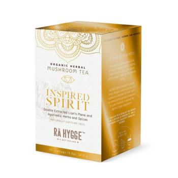 Ra Hygge Inspired Spirit gyógytea oroszlánsörénynel, adagolt, BIO, 16 db kép