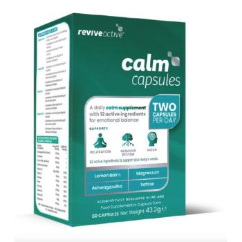 Revive Active Calm kapszulák, hangulatjavító, 60 kapszula kép