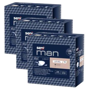 Seni Man Light Level 1 férfi Inkontinencia betét 4x15db kép