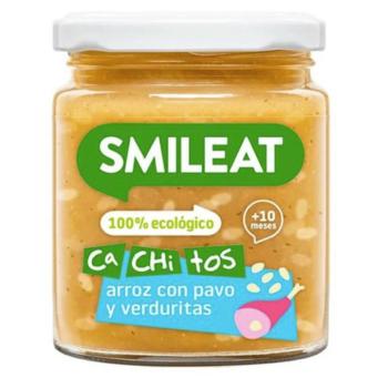 Smileat köret pulyka rizzsel és zöldségekkel extra szűz olívaolajjal, 10M+, BIO, 230 g kép