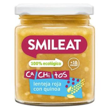 Smileat köret quinoa vöröslencsével és zöldségekkel extra szűz olívaolajjal, 10M+, BIO, 230 g kép
