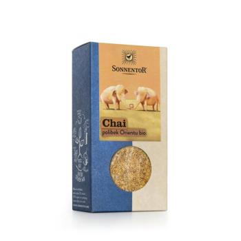 Sonnentor Chai Kiss of the Orient - virágok és fűszerek keveréke cukorral, BIO, 70 g kép