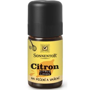 Sonnentor citrom illóolaj sütéshez és főzéshez, BIO, 5 ml kép