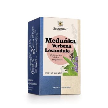 Sonnentor - Citrombalzsam Verbena Levendula, teafilter, bio, 18 db kép