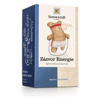 Sonnentor - Ginger Energy, adagolt tea, BIO, 18 db kép
