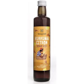 Sonnentor, kurkuma citromszirup, BIO, 500 ml kép