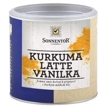 Sonnentor Kurkuma Latte - vanília BIO, 60 g doboz kép