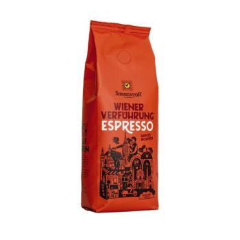 Sonnentor Viennese Temptation® Espresso, pörkölt szemes kávé, bio, 500 g kép
