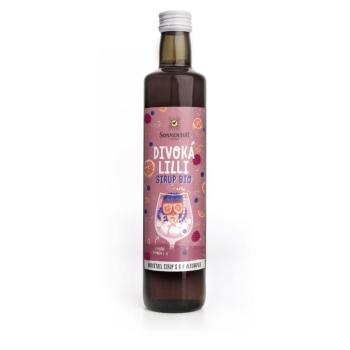 Sonnentor Wild Lilli szirup, bio, 500 ml kép