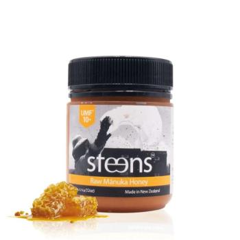 Steens - RAW Manuka Honey UMF 10+ (263+ MGO), 225 g kép