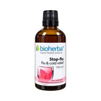 Stop-flu immunitást támogató gyógynövény-komplex – 100 ml – Bioherba kép