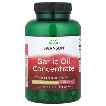 Swanson Fokhagymaolaj koncentrátum, 1500 mg, 500 lágykapszula kép