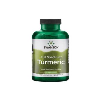 Swanson Full Spectrum Kurkuma, 720 mg, 240 vegán kapszula kép