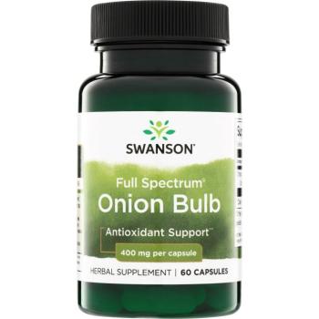 Swanson Full Spectrum Vöröshagyma, 400 mg, 60 kapszula kép