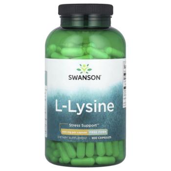 Swanson Lizin, 500 mg szabad formában, 300 kapszula kép