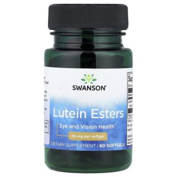 Swanson Lutein-észterek, 20 mg, 60 lágyzselatin kapszula kép